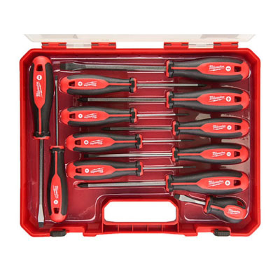 Set Giraviti con punta magnetica Milwaukee 12 pz - Set 4