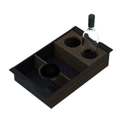 Inserto box porta accessori per dispensa Filo e Fit