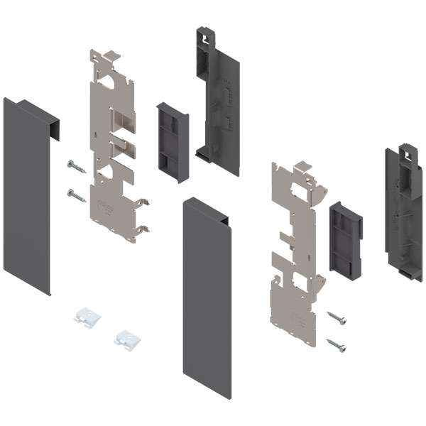 Set attacchi frontale Legrabox 770 C cassetto interno con inserto