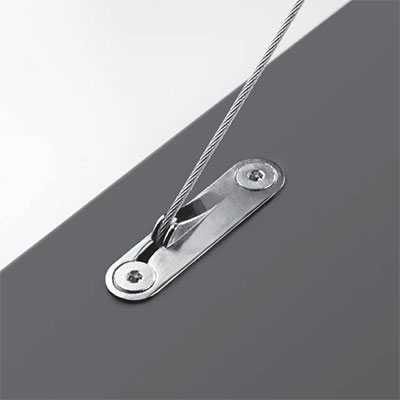 Kit fissaggio incasso per anta Winch set
