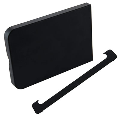 Unico set cover per meccanismo ed anta, montaggio esterno