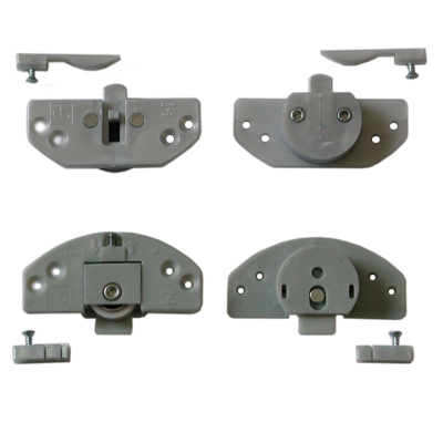 Guarnitura completa Scorribase Medio per 1 anta legno peso max 30 kg Guarnitura completa Scorribase Medio per 1 anta legno peso max 30 kg