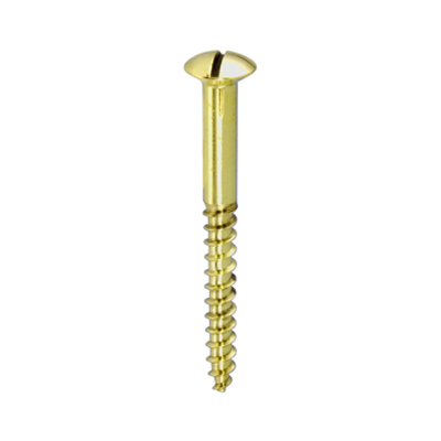 Vite per legno TSC con intaglio ottone Vite per legno TSC con intaglio ottone