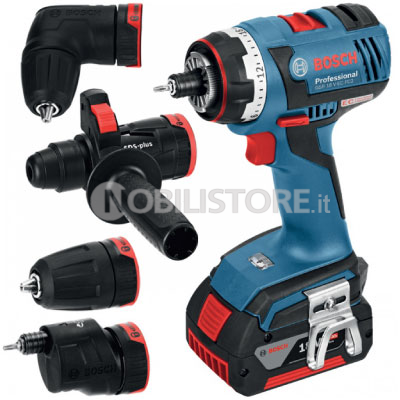 Trapano avvitatore a batteria Bosch GSR 18V-EC FlexiClick
