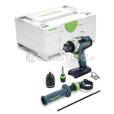 Trapano con Percussione Festool a batteria QUADRIVE TPC 18/4 I-Basic