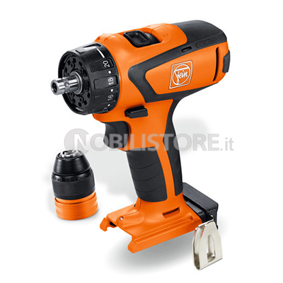 Trapano avvitatore batteria Fein 12V a 4 velocità con motore brushless e attacco QuickIN