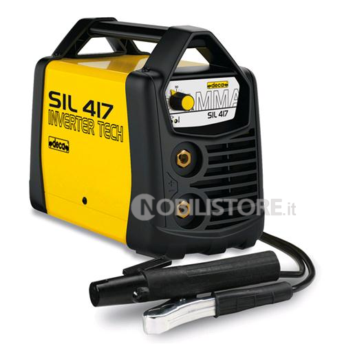 INVERTER Deca per saldatura ad elettrodo e TIG in corrente continua Sil 417