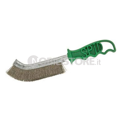 Spazzola Spid manico verde