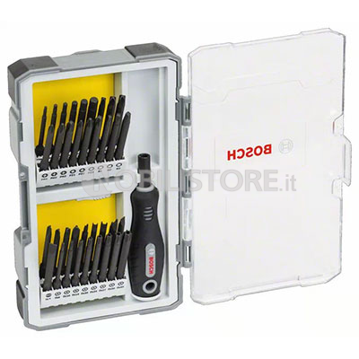 Set inserti Bosch 36 pezzi + impugnatura
