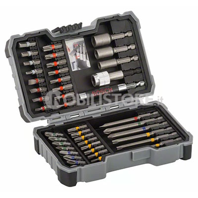 Set inserti e bussole Bosch Extra Hard, 43 pezzi