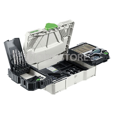 Set montaggio Festool SYS 1 CE-SORT per avvitatura e foratura