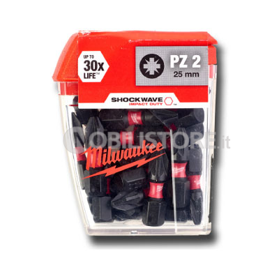 Set inserti Milwaukee per viti Pozidriv
