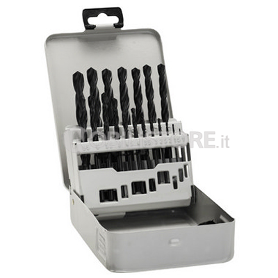 Set 19 punte per metallo Bosch HSS-G DIN 338