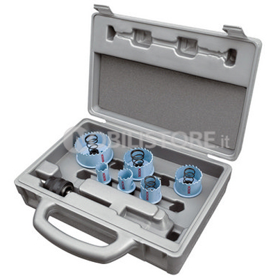 Set 9 seghe a tazza Bosch Sheet Metal per idraulici
