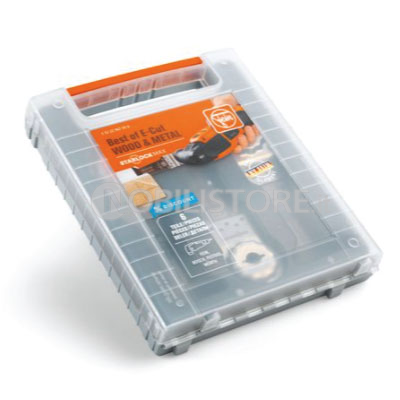 Set lame Fein best of e-cut starlockmax wood e metal