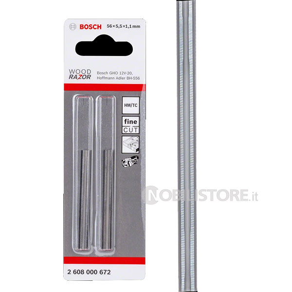 Lama per pialletti Bosch, diritta 56 mm