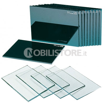 Vetro per maschere saldatura 98x75 mm