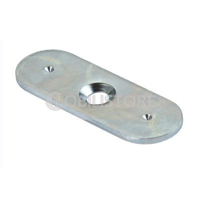 Contropiastra 30x22 mm con foro