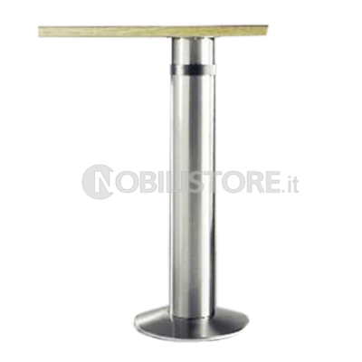 Base per penisola regolabile Ø 120 mm con base Ø 300 mm