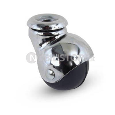 Ruota Rollstar Serie 165F girevole con foro passante