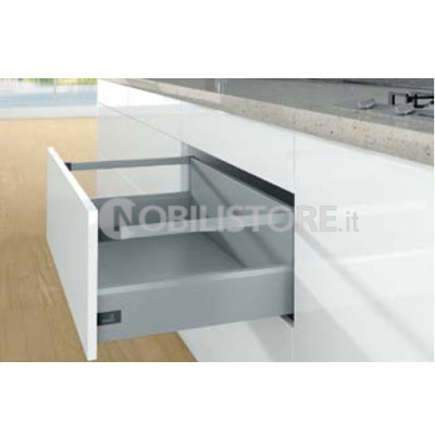 Kit spondine ArciTech altezza 126 mm per cassettone altezza 250 mm con ringhierina
