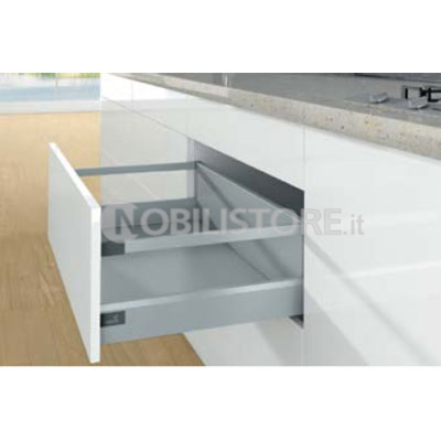 Kit spondine ArciTech altezza 94 mm per cassettone altezza 218 mm con ringhierina