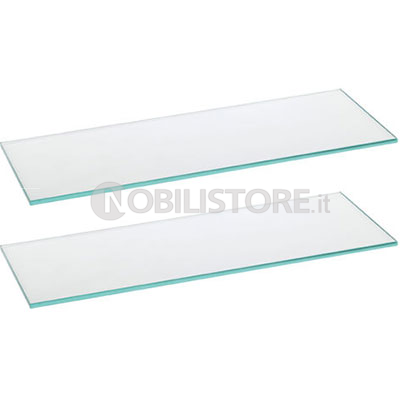 Set inserti in vetro da 10 mm per sponda Inlay altezza 187 mm