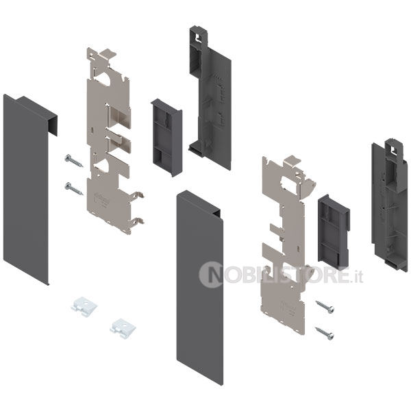Set attacchi frontale Legrabox 770 C cassetto interno con inserto