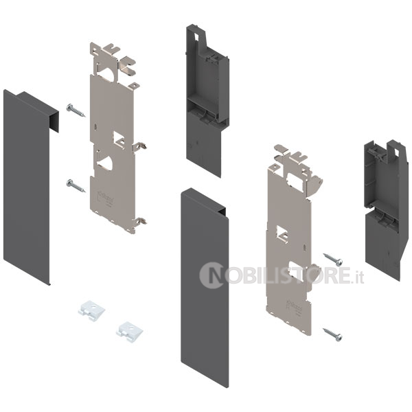 Set attacchi frontale Legrabox 770 C cassetto interno ringhierina