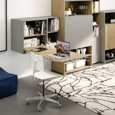 Dispositivo Homework +39, tavolo abbattibile a soffietto