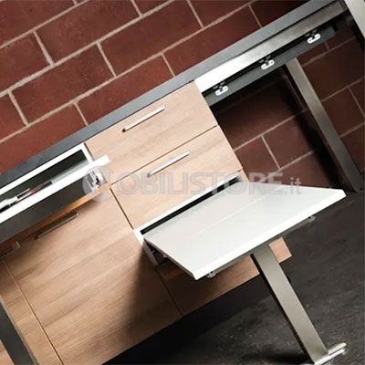 Dispositivo T-Bench XL, seduta estraibile dal cassetto