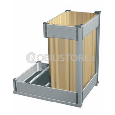 Estraibile New Line DTS portabottiglie e portapane