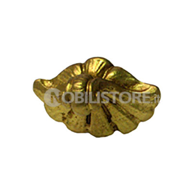 Maniglia ottone in fusione D28