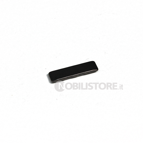 Placca coprivite simmetrica in acciaio Fin. Titanio