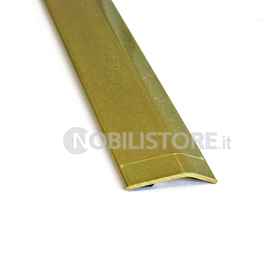 Fermapassatoia adesiva ottone altezza 35 mm