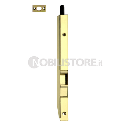Catenaccio a pulsante AGB D00310 in ottone