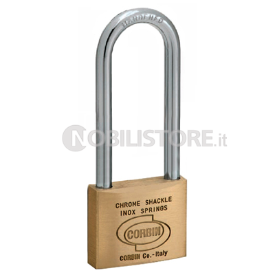 Lucchetto ottone arco lungo
