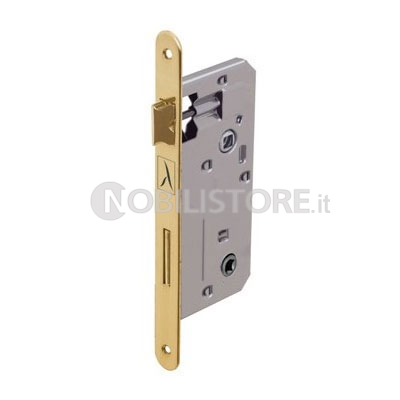 Serratura Bonaiti 041 per bagno quadro 6 mm
