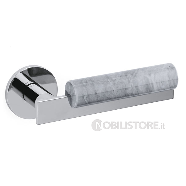CG Cromo lucido + marmo Grigio Versilys/Bright chrome + Versilys grey marble