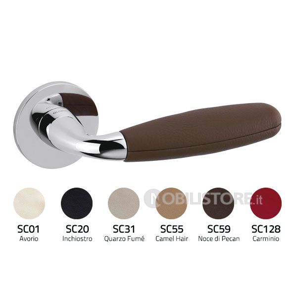 CV Cromo lucido / Pelle/Bright chrome+leather