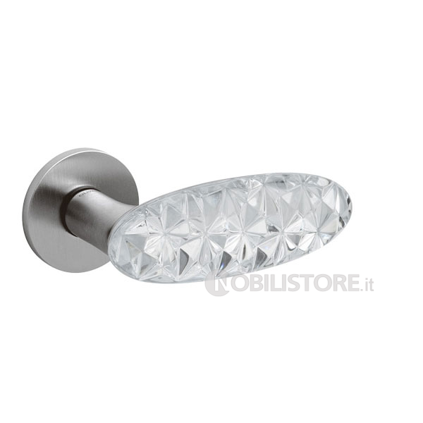 M6 Cromo satinato-Trasparente/Satin chrome-Transparent