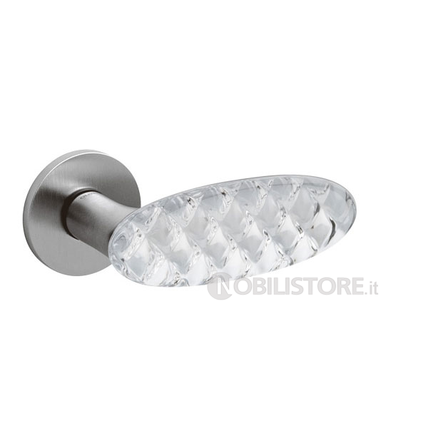 M6 Cromo satinato-Trasparente/Satin chrome-Transparent