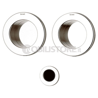 Kit maniglie Olivari Giotto D124 senza foro chiave