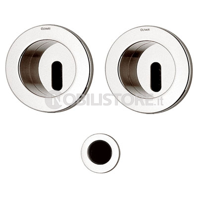 Kit maniglie Olivari Giotto D125 con foro chiave
