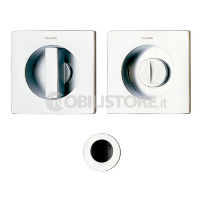 Kit maniglie Olivari Giotto Q D127 con chiavistello