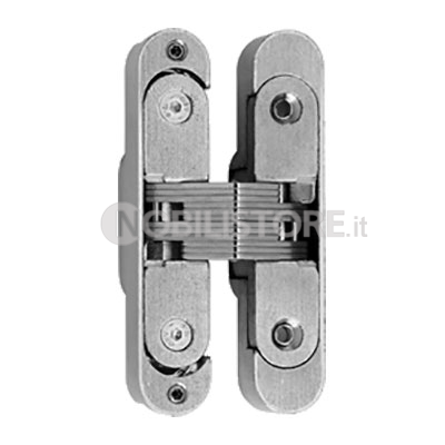Cerniera invisibile Ceam 829 70x16 mm con base di regolazione 804