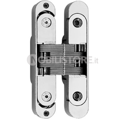 Cerniera invisibile Ceam 830 95,6x19,6 mm con base di regolazione 800