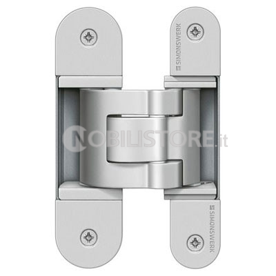 Cerniera incasso Tectus TE311 3D FVZ44, telaio rientrante