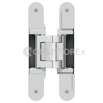 Cerniera incasso Tectus TE541 3D FVZ, telaio rientrante