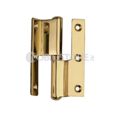 Cerniera porta Bal con collo, 120 mm